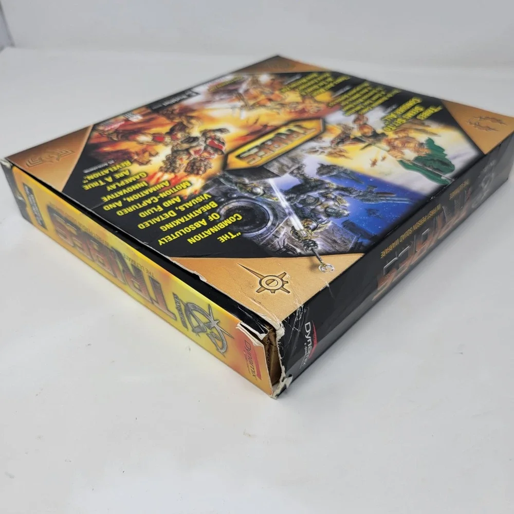Starsiege Tribes PC Big Box 1998 Dynamix Sierra Windows 95 98 Complete